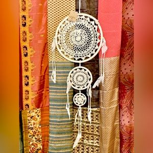 Boho crotchet Dream Catcher NWT